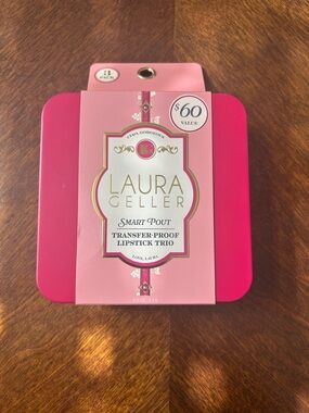 Laura Geller Pink Smart Pout Transfer-Proof Lipstick Trio